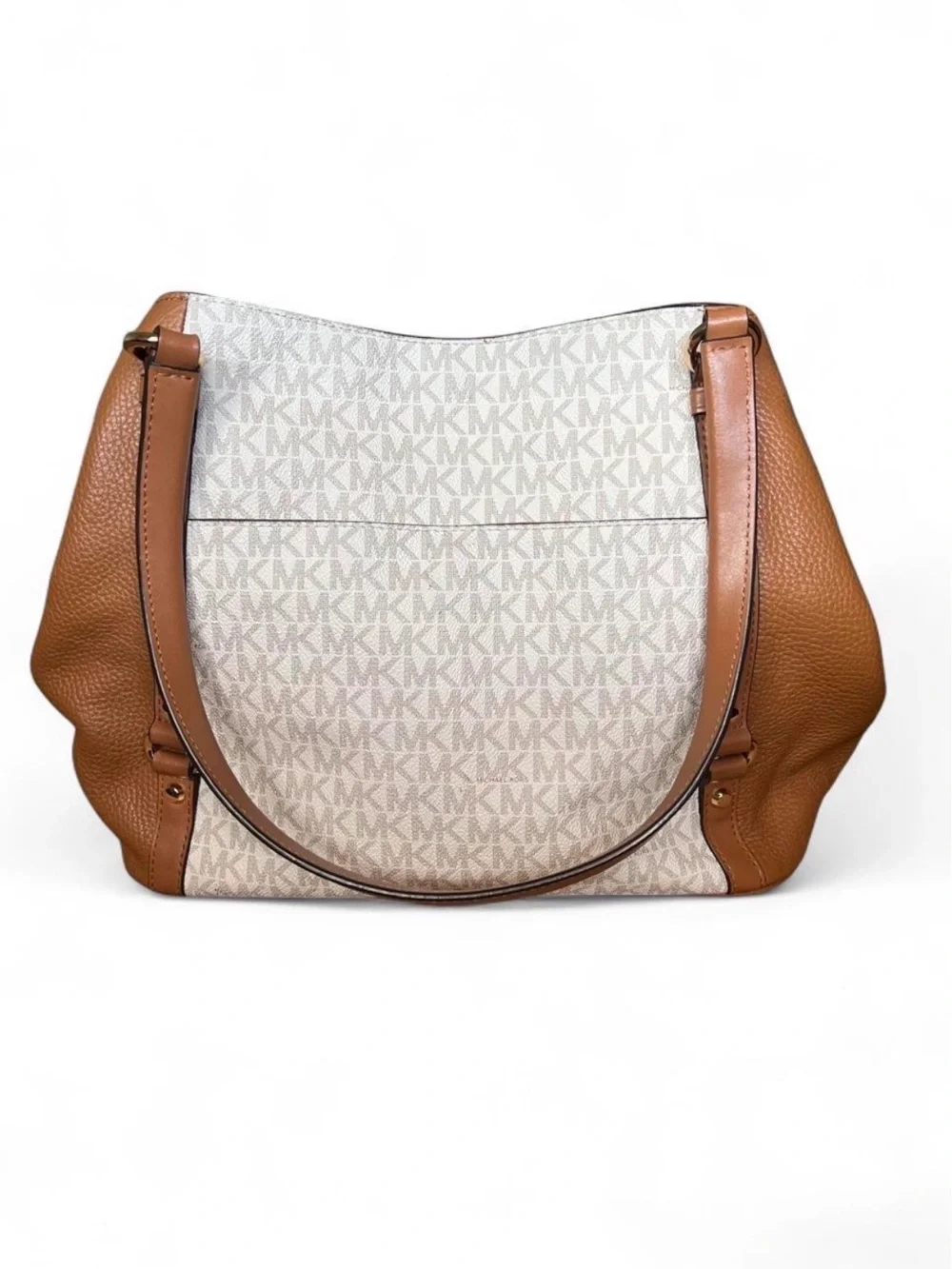 Michael Kors Carrie Large Logo Shoulder Bag